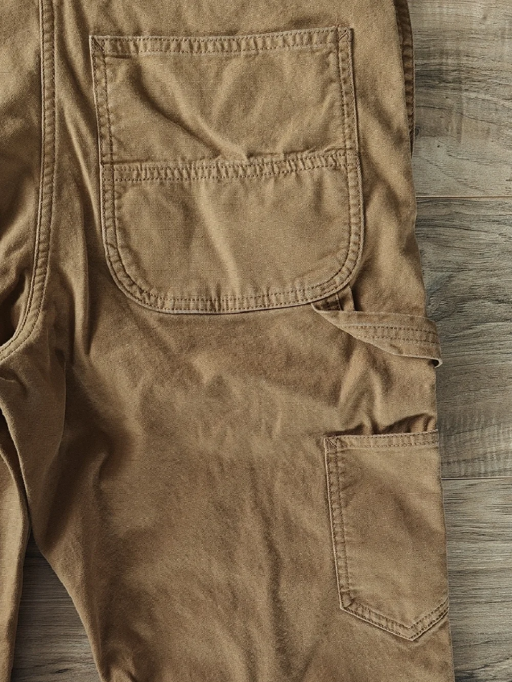 EUC Carhartt Women's Rugged Flex Loose Fit Canvas Bib Overalls - Picture 8 of 12
